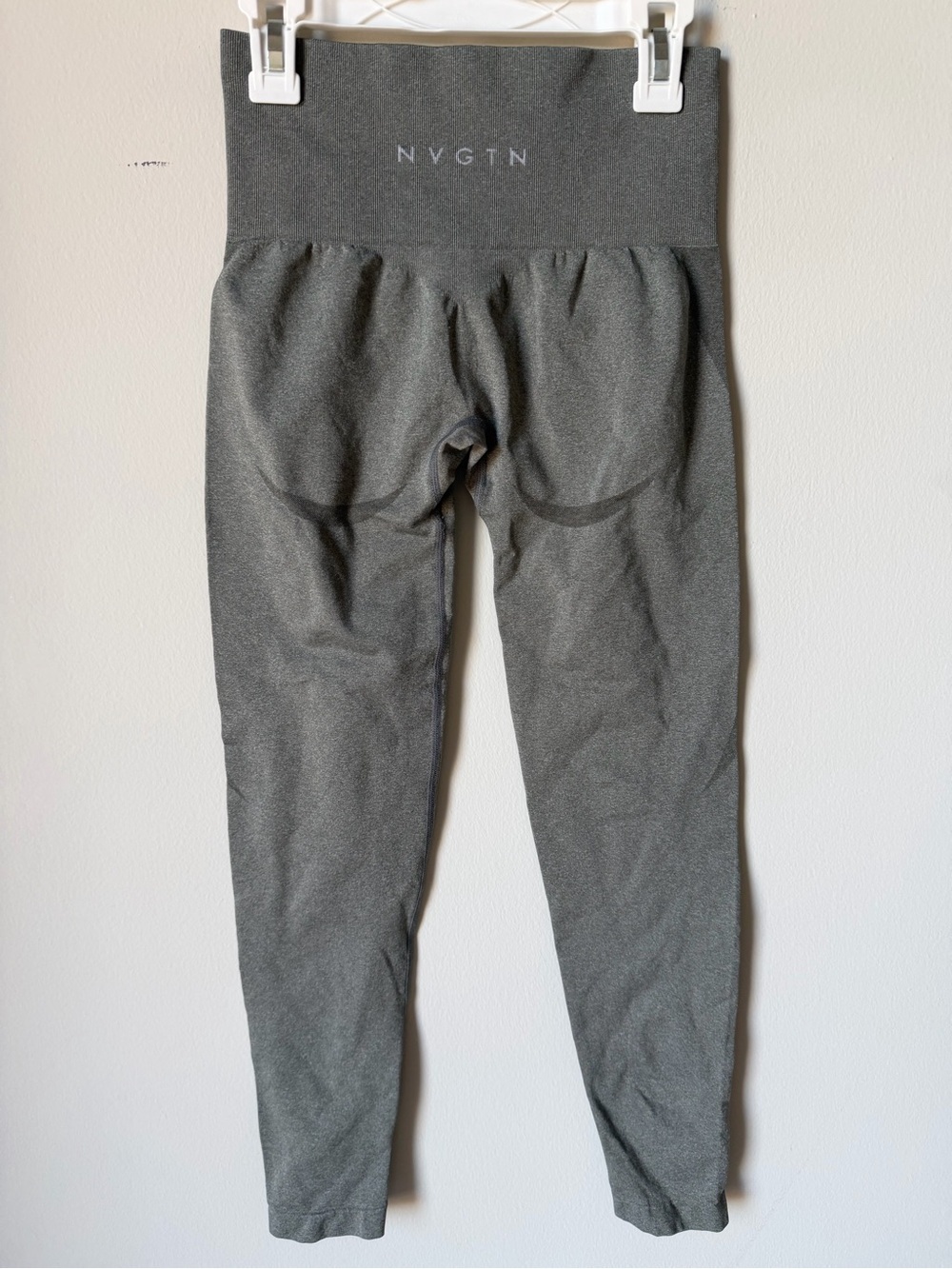 NVGTN Gray High-Waist Active Leggings